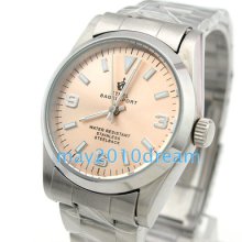 Automatic Analog Stainless Steel Case Unisex Waterproof Mechanical Wrist Watch