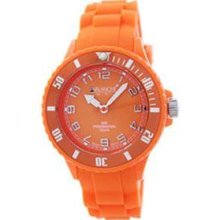 Avalanche Watches Orange Silicone Rubber Strap Mini Watch Bnib