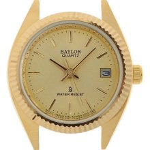 Baylor Lady's Quartz Gold Plated Watch With Citizen Miyota 2015 Movement Za0-007