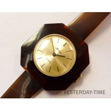 Belair 1960's Swiss 17 Jewel Ladies Acryl Manual Watch