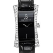 BERTOLUCCI Swiss Movement Diamond 18K Gold Ladies Watch