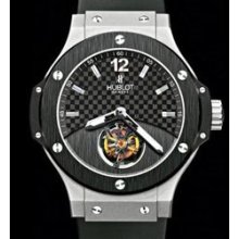 Big Bang Tourbillon Solo Bang (Platinum-Ceramic / Carbon / Rubber)