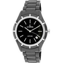 Black Ceramic Classic Men's Le Chateau Watch With Sapphire Crystal 5869mss-blk