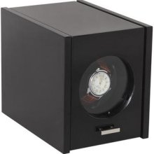 Black Wood Watch Winder Wooden For Automatic Watches High-end Designer