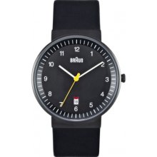 BN0032BKBKG Braun Mens All Black Watch