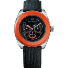 Boss Orange Mens Analogue Quartz Canvas Strap 1512554 Watch