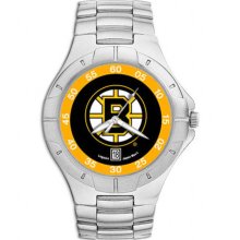 Boston Bruins Pro II SS Men's Watch LogoArt