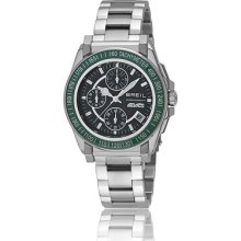 Breil Milano Mantra Chronograph Stainless Steel Black Dial Watch Tw0729