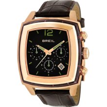 Breil 'Orchestra' Large Square Chronograph Watch Rosegold