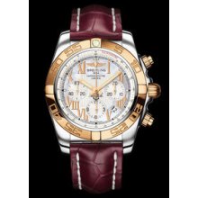 Breitling Chronomat 44 Steel/Red Gold Watch #440