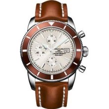 Breitling Superocean Heritage Chronographe Leather Strap A1332033/G698-leather-gold-deployant