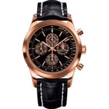 Breitling Transocean Chronograph QP R2931012/BB67-croco-black-tang