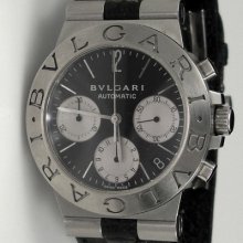 Bulgari Diagono Chronograph 35mm Steel Mens Watch Ch35sldauto