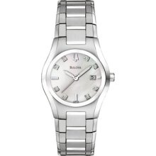 Bulova 96p108 Ladies Watch Stainless Steel