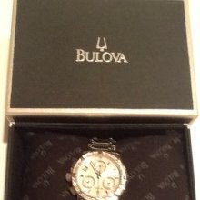 Bulova (96r19) 16 Diamonds Watch Nib- Must See