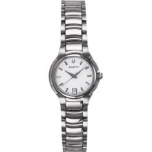 Bulova Accutron 26m02 Stainless Steel Silver Tone Women's Watch