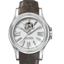 Bulova Accutron Kirkwood Men`s See-through Mechanical Automatic Watch