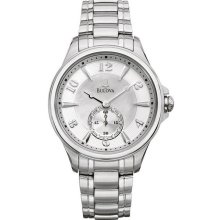 Bulova Adventurer Diamond Stainless Steel Ladies Watch 96P11