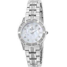 Bulova Ladie's Crytal Watch 96l116