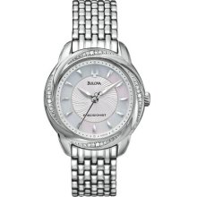 Bulova Precisionist Brightwater Ladies Watch 96r153