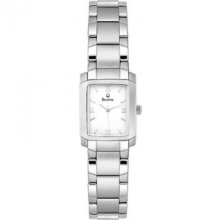 Bulova Women's 63L05 Bracelet Silver Dial Watch