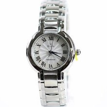 Bulova Women's 96l168 Silver Fairlawn Classic Stainless Steel Analog Watch