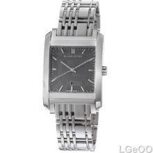 Burberry Men's Bu1568 Square Stainless Steel Bracelet Watch