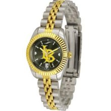 California State University at Long Beach Ladies Gold Dress Watch