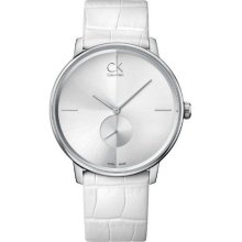 Calvin Klein CK Accent Leather Unisex Watch K2Y211K6