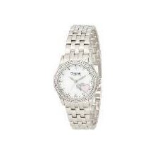 Caravelle By Bulova 43l128 Womens Crystals Heart Motif Watch