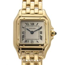 Cartier LU Panthere 18K Gold Ladies Watch 8/10 Condition