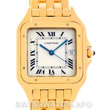 Cartier Panthere X-Large 18k Yellow Gold Watch W25014B9