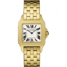 Cartier Santos Demoiselle Yellow Gold Ladies Watch W25062X9