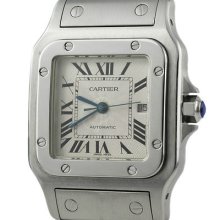 Cartier Santos Stainless Steel Swiss Made Automatic Men's Watch