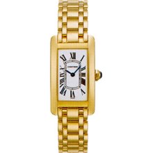 Cartier Women's Tank Americaine Silver Dial Watch W26015K2