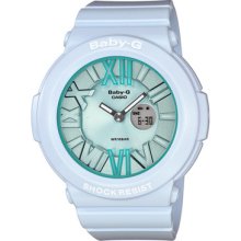 Casio Baby-g Bga-161-2bjf Blooming Pastel Green Analog Digital G-shock Japan