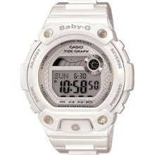 Casio Baby G-shoc Blx100-7 Multi-function Digital White Resin Sport Watch Gift