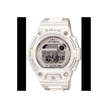 Casio Blx100-7c Ladies White Baby-g Tide Graph Moon Phase Digital Strap Watch