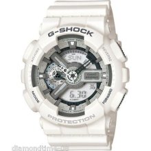 Casio G-shock Ana-digi X-large White Men's Watch Ga110c-7