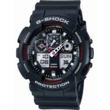 Casio G-shock Chrono Big Dial Gents Watch Ga-100-1a4er