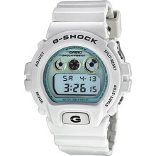 Casio G-shock Multi-function Digital Polarized Dial White Resin Mens Watch