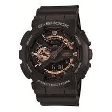 Casio Mens Ga110rg-1a G-shock Black Watch