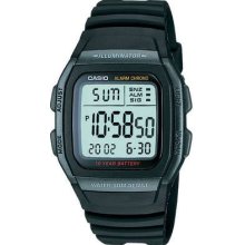 Casio Men's Multifunction Digital Sport Watch 10 Year Battery W96h-1bv