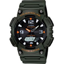 Casio Solar Powered Watch 100m Water Resist 48 World Time