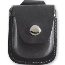 Charles Hubert Black Leather Holder For Up To 52Mm Pocket Watch XWA3324