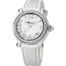 Chopard Happy Sport Ceramic Ladies Watch 288507-9012