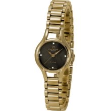 Christina Design London Gold Pvd Ladies 4 Diamond Bracelet Watch