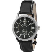 Christina Design London Stainless Steel Gents 12 Diamond Strap Watch