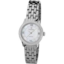 Christina Design London Stainless Steel Ladies 16 Diamond Bracelet Watch