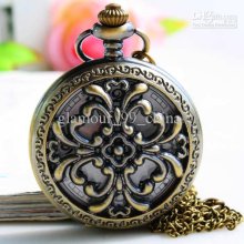 Christmas Gifts Vintage Flip Quartz Gift Pocket Watch Commercial Gua